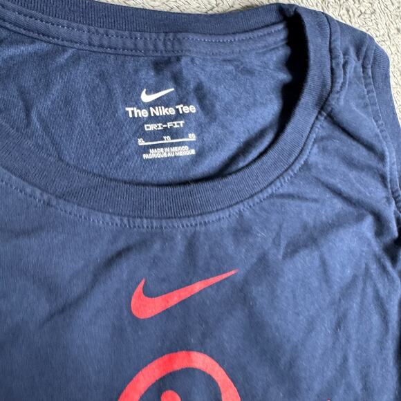 USWNT Women's Nike Dri-FIT USA Soccer Tank Top XL NWOT Blue Shirt Sleeveless - Picture 2 of 4